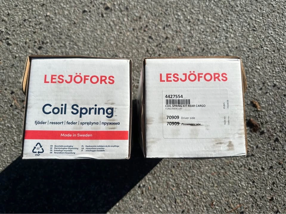 LESJÖFORS 4427554 Cargo Spring