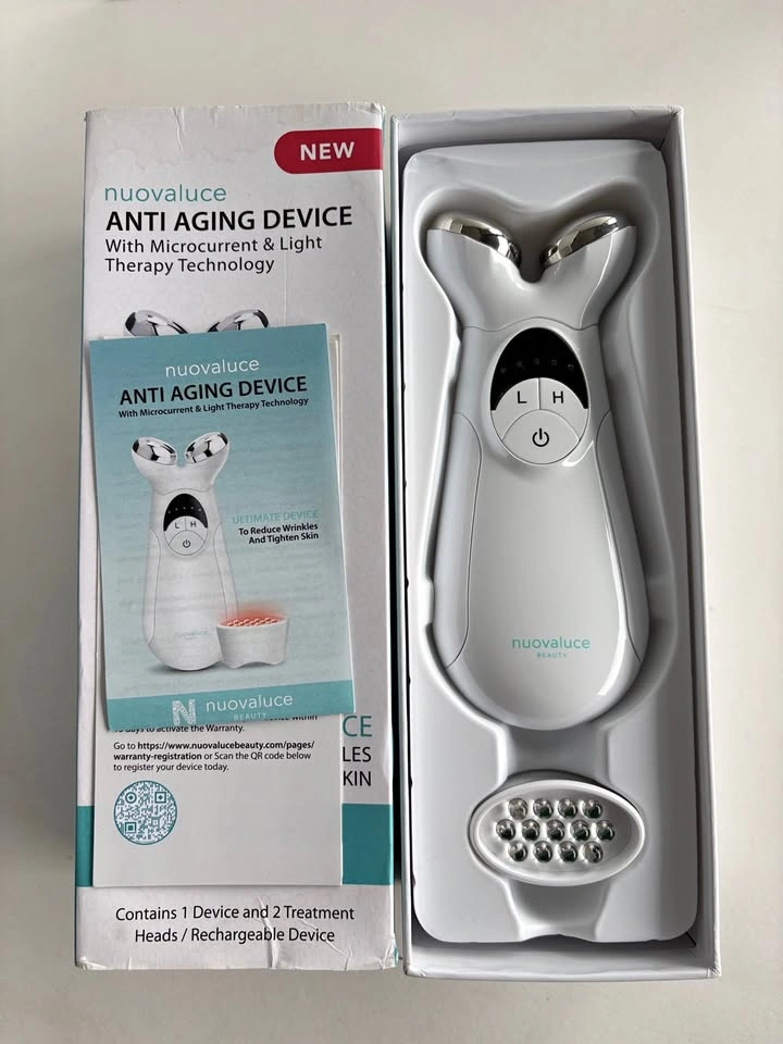 NEW Nuovaluce Anti Aging Device Microcurrent Red Light Therapy