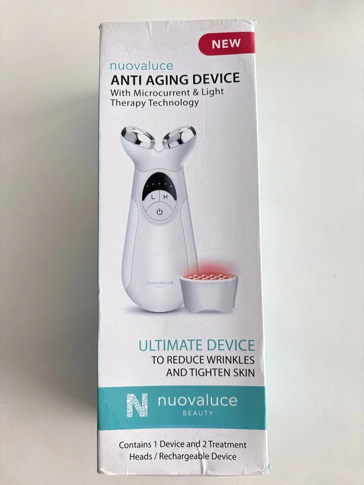 NEW Nuovaluce Anti Aging Device Microcurrent Red Light Therapy - photo 2