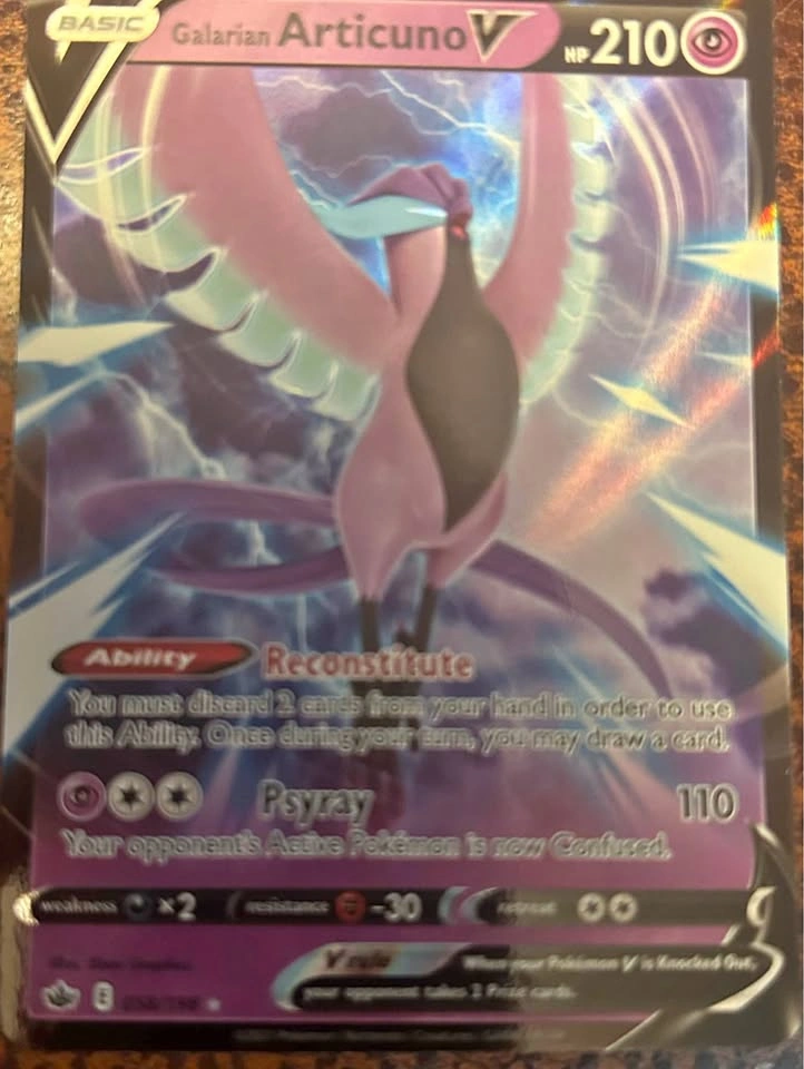 Pokémon Card - Rare Mint Condition (not rated) Articuno