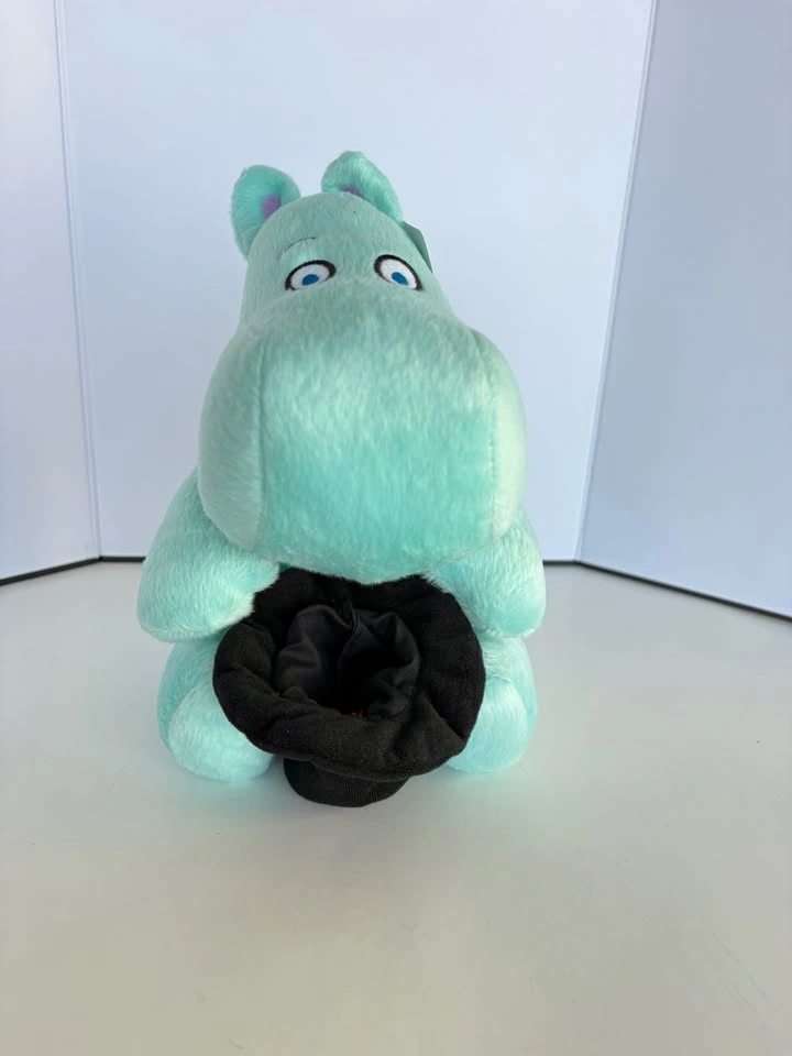 NEW Moomin Moomintroll Plush Holding Top Hat - photo 2