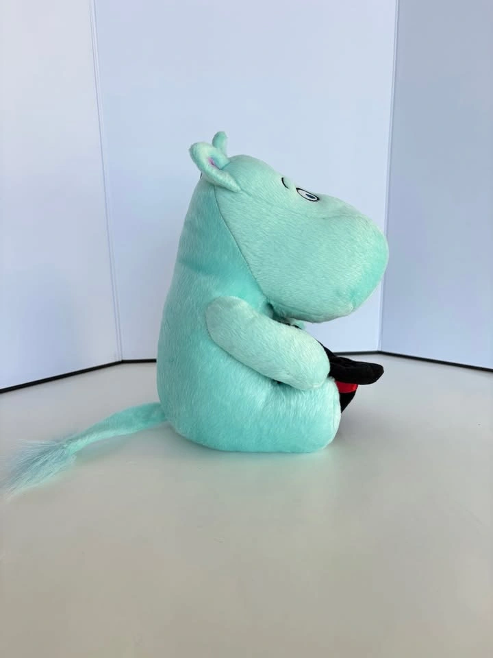 NEW Moomin Moomintroll Plush Holding Top Hat - photo 3