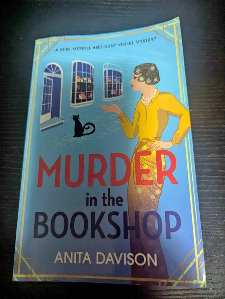 Murder in the Bookshop by Anita Davison – Paperback