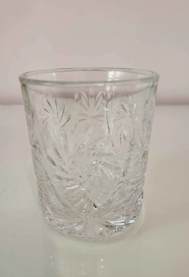 Vintage Pinwheel Crystal Glasses (2 of each) (brand new) - photo 2