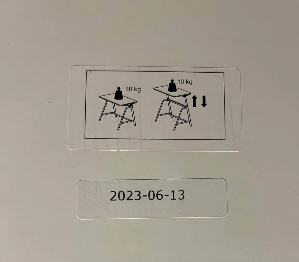 IKEA Gladhojden desk top - photo 4