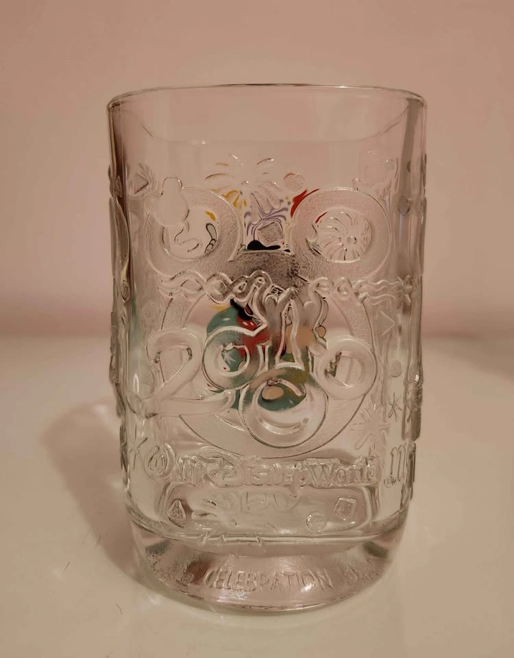 Vintage 2000 Walt Disney World Millennium Glass Tumblers - photo 3