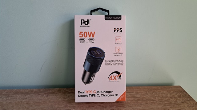 Dual USB-C PD Car Charger