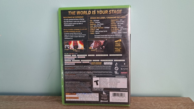 Sealed Def Jam Rapstar Xbox 360 - photo 3