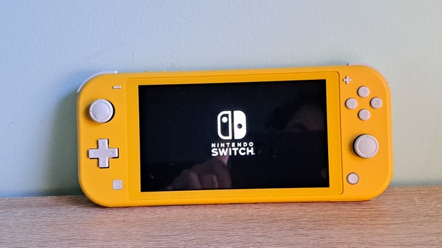 Yellow Nintendo Switch Lite