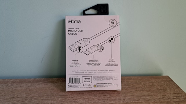 New iHome Braided Micro USB Cable - photo 3