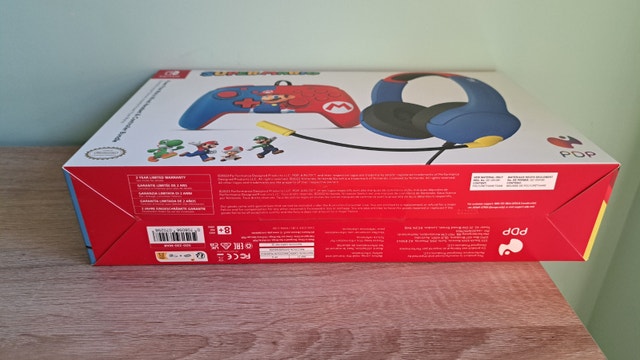 New PDP Nintendo Switch Super Mario Controller/Headset - photo 4