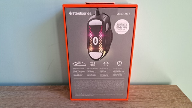 New Steelseries Aerox 5 Ultra-Lightweight Gaming Mouse - photo 4
