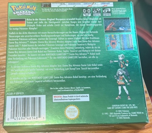 Pokémon Smaragd Edition: Game Boy Advance – German Version - photo 2