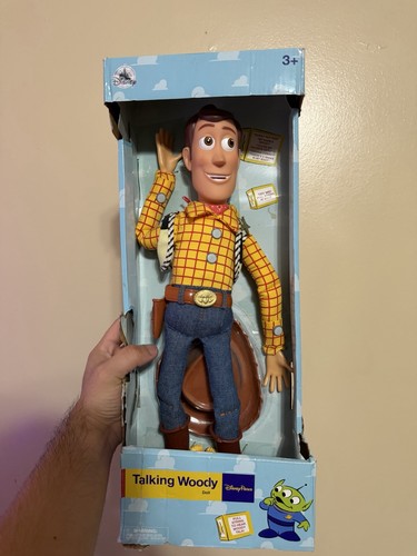 2019 Disney Parks Pixar Toy Story Pull String Talking Woody Toy