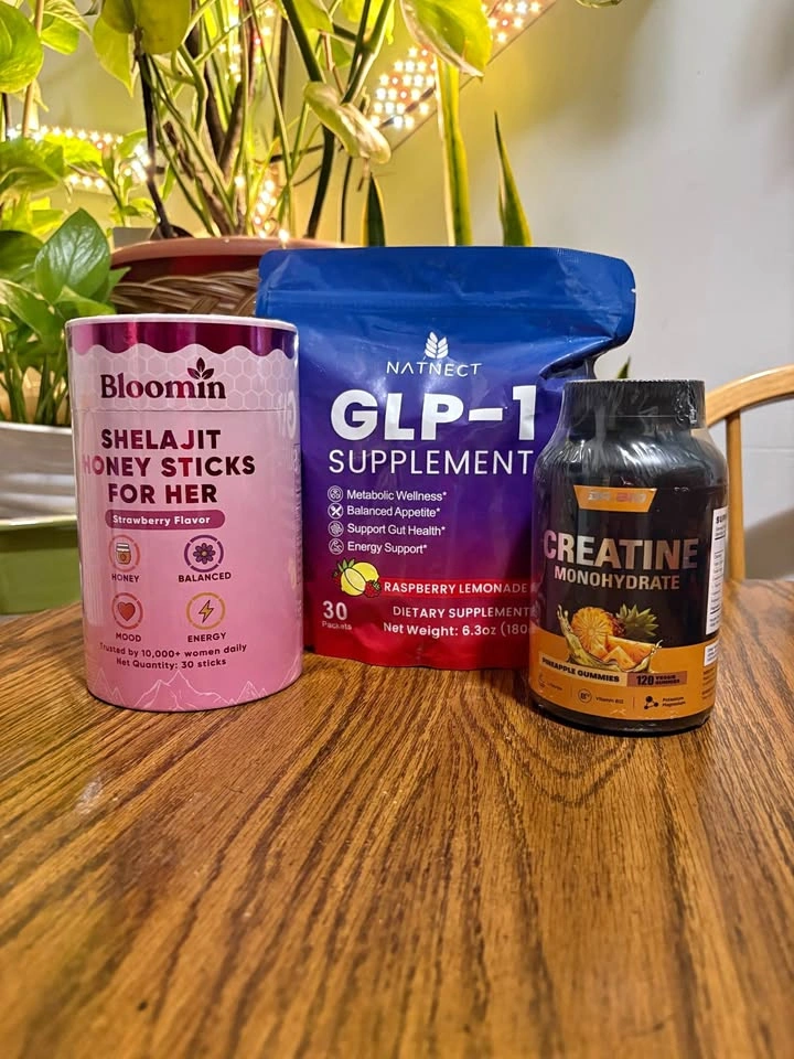 Bloomin Shilajit Honey Sticks + GLP-1 + Creatine Gummies Bundle