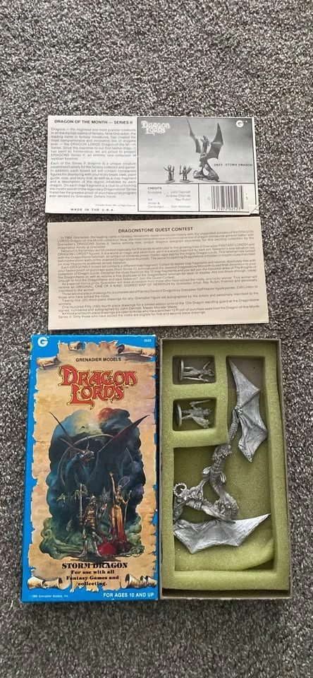 Grenadier Models Dragon Lords 2523 Storm Dragon - photo 2