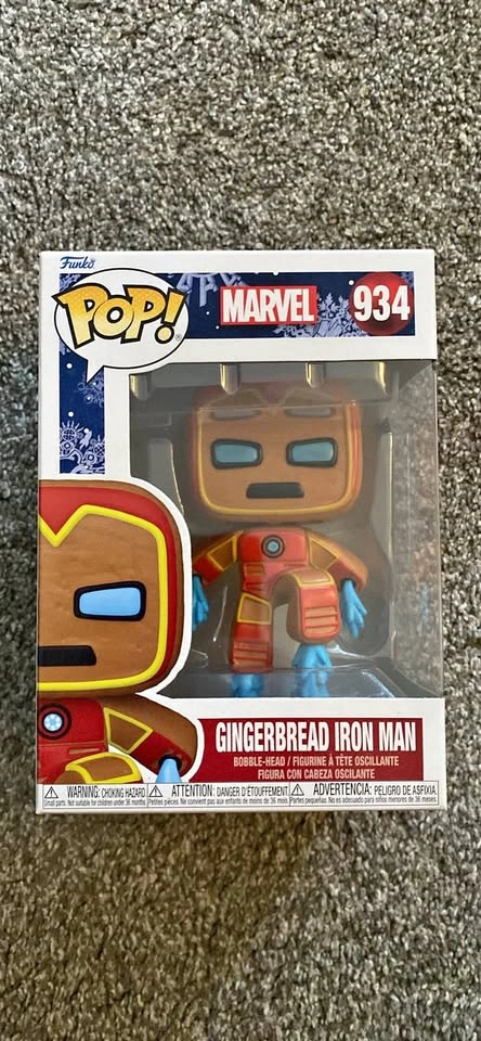 Gingerbread Iron Man Funko POP