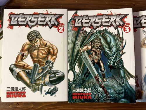 Berserk Manga Volumes 1-6 Set - Dark Horse English - photo 3