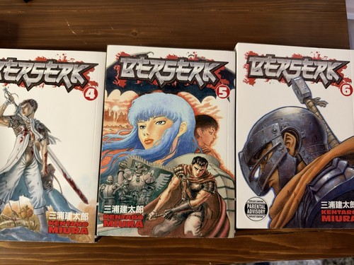 Berserk Manga Volumes 1-6 Set - Dark Horse English - photo 4