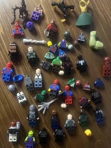 Marvel lego minifigures lot spiderman, venom and more - photo 2