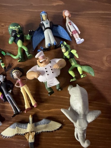 Wild Kratts Figure Lot Wicked Cool Toys Chris Martin Aviva - photo 2