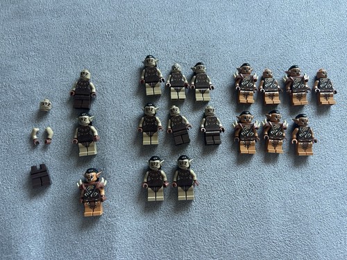 LEGO LotR Orc Army Lot of 18 Minifigures