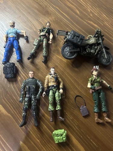 Vintage G.I. Joe 1980s Action Figure & Vehicle Lot