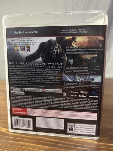 Dishonored Game of the Year Edition (Sony PlayStation 3 PS3) - photo 3