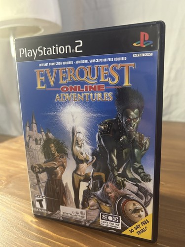 EverQuest Online Adventures: Frontiers (PlayStation 2 PS2, 2003)