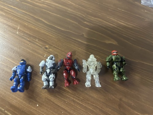 Halo Construx Mega Blocks Figures Lot Master Chief