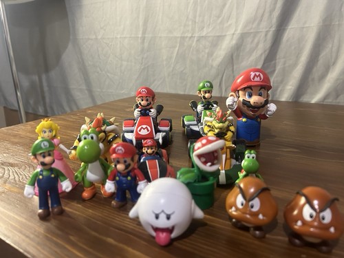 Nintendo Super Mario Galaxy Luma lot figure Rare 2.5 Jakks