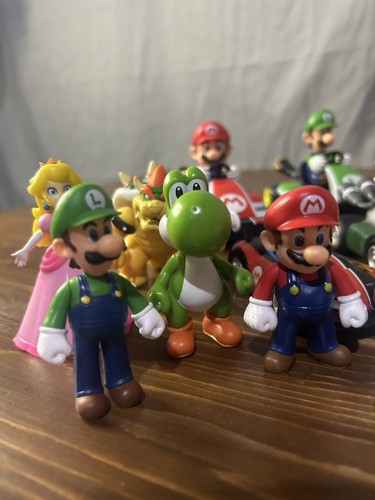 Nintendo Super Mario Galaxy Luma lot figure Rare 2.5 Jakks - photo 3
