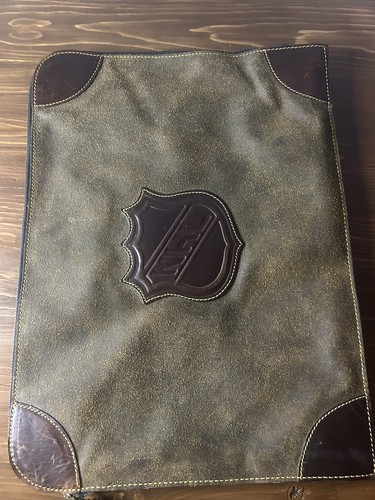 NHL Leather Portfolio Half Zipper No Pockets - photo 3