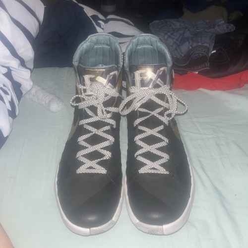 Size 12 - Nike Hyperdunk 2015 Black, Gold, White