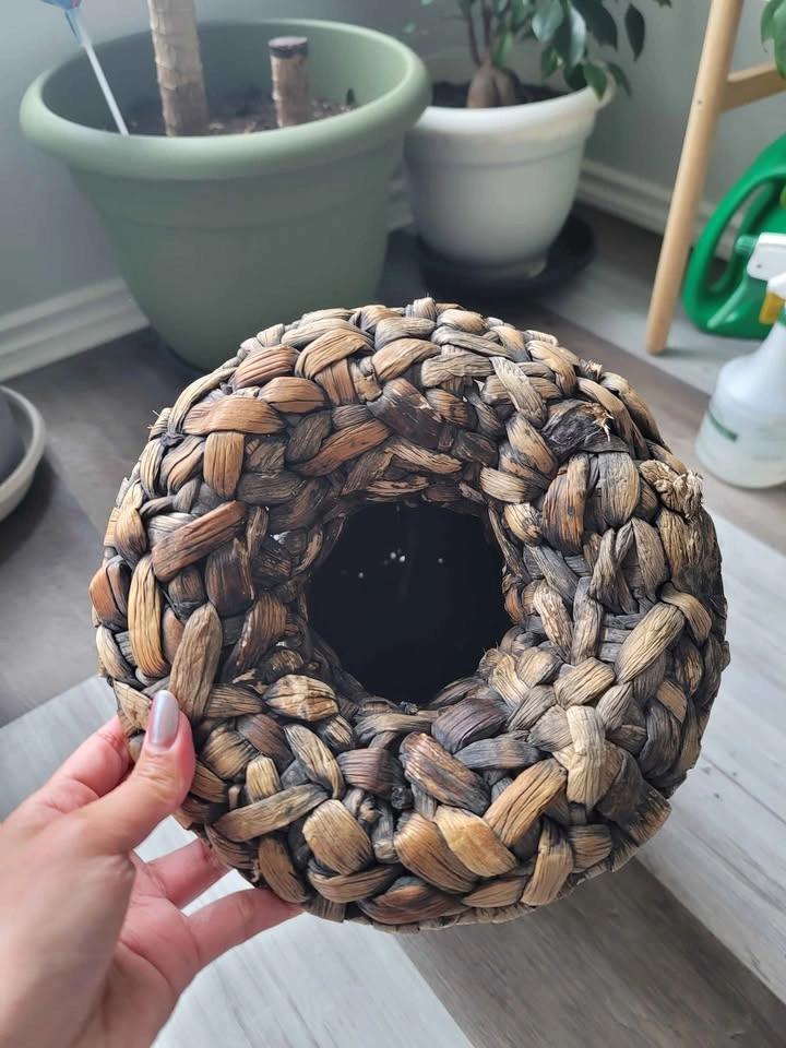 Woven Seagrass Floor Vase - photo 2