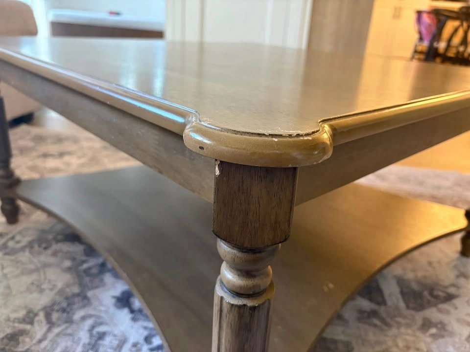 Wood coffee table - photo 4