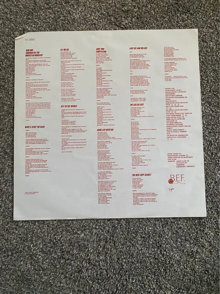 Heaven 17 The Luxury Gap - photo 3