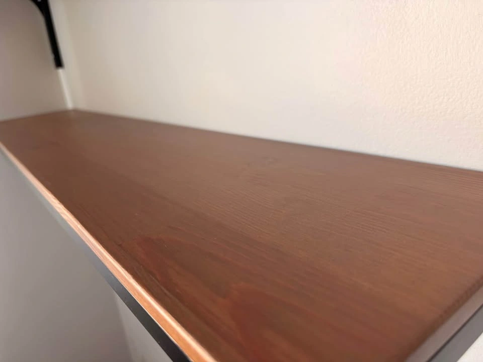 IKEA Fjallbo Desk and Wall Shelves - photo 2