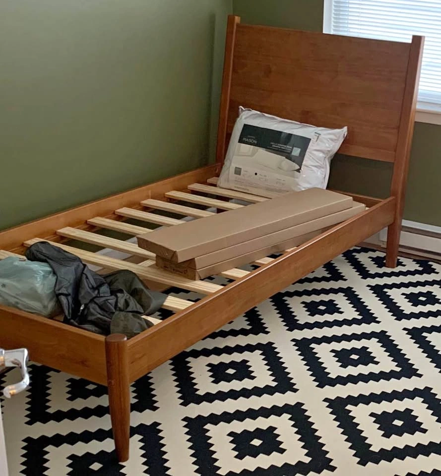 Midcentury Twin Bed Frame