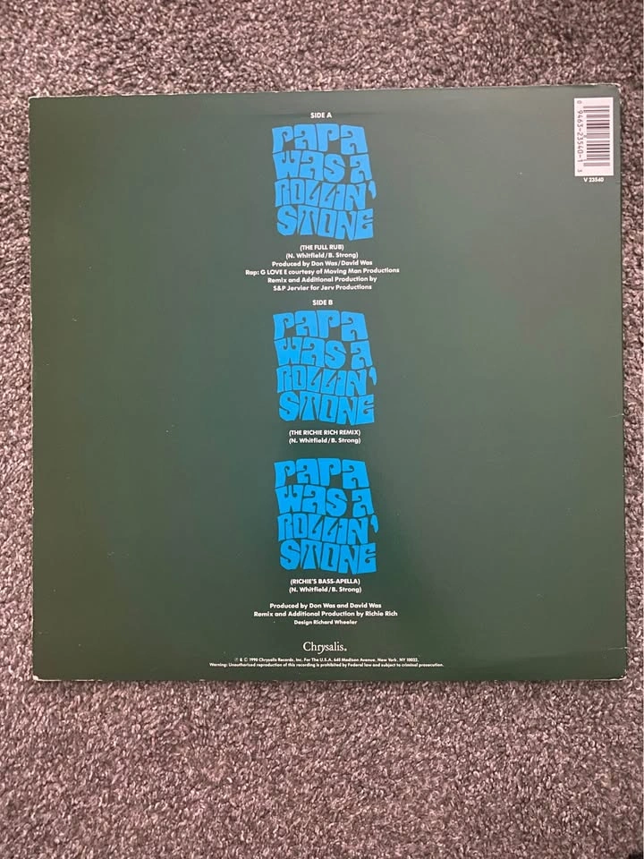 Was (Not Was) - Papa Was A Rolling Stone - photo 2