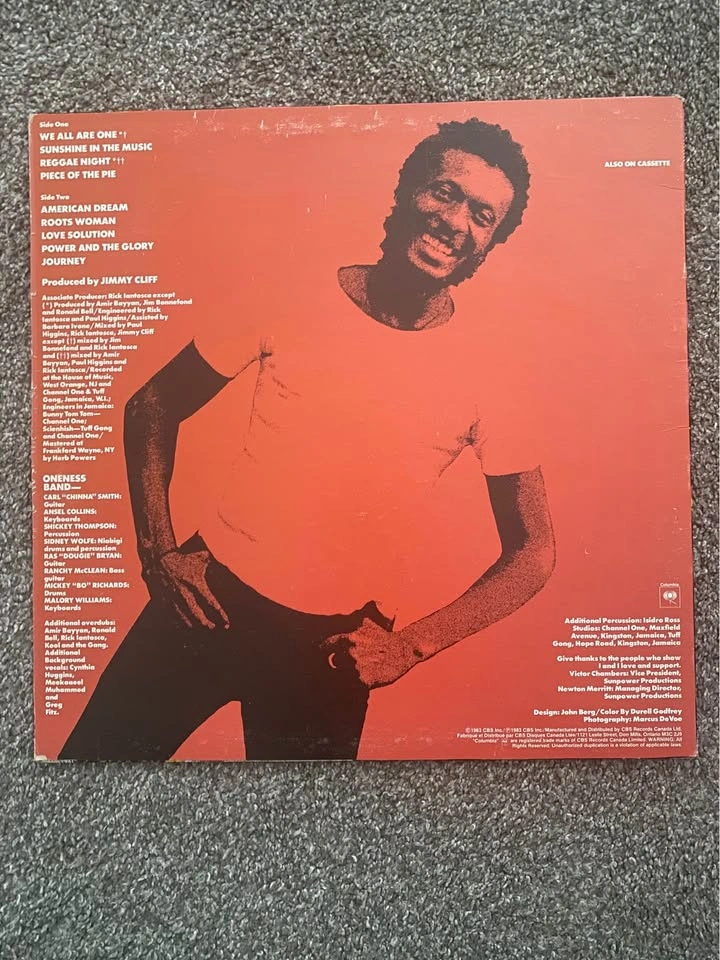 Jimmy Cliff The Power And The Glory - photo 2