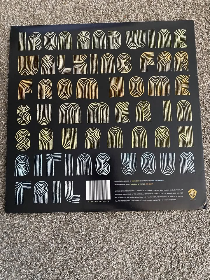 Iron and Wine: Walking Far From Home LP - photo 2