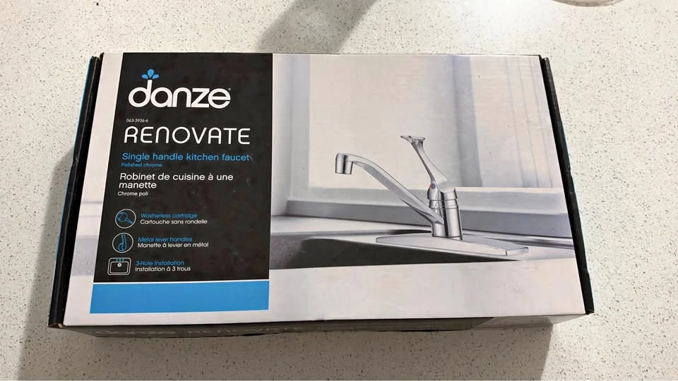 Danze Renovate Single Handle Kitchen Faucet
