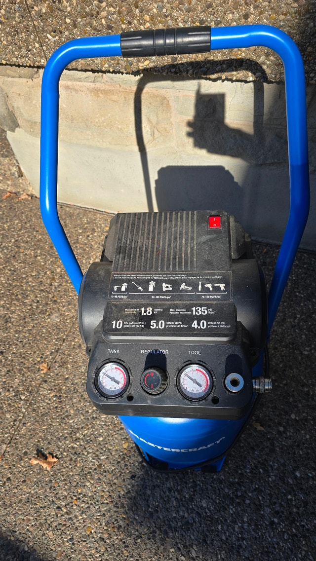 Mastercraft 10Gal Oil-Free Vertical/Horizontal Compressor - photo 2