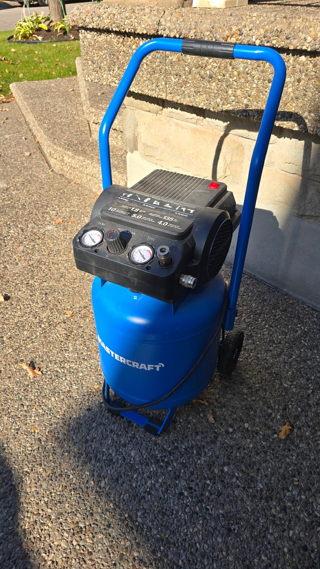 Mastercraft 10Gal Oil-Free Vertical/Horizontal Compressor - photo 4