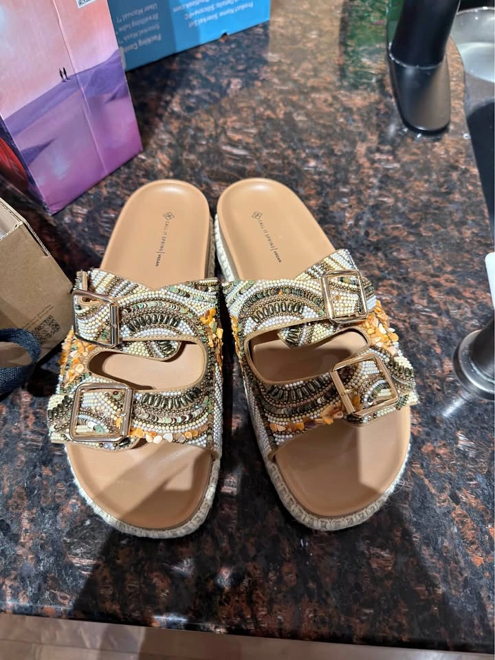 Call It Spring Juune Beaded Sandals