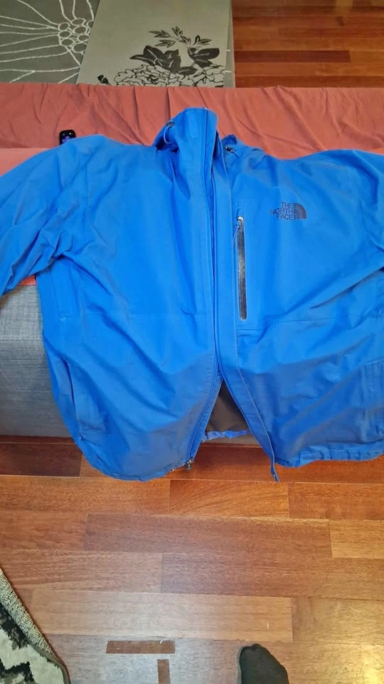 The North Face Blue windbraker Jacket, size L, mens