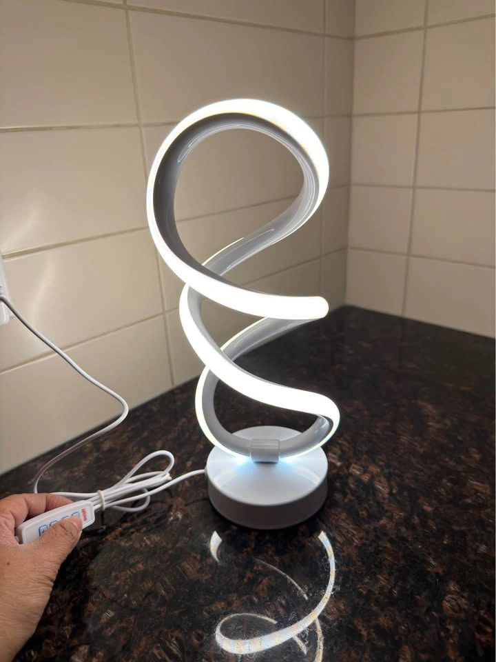 Modern Spiral LED Table Lamp 2 pcs - photo 3