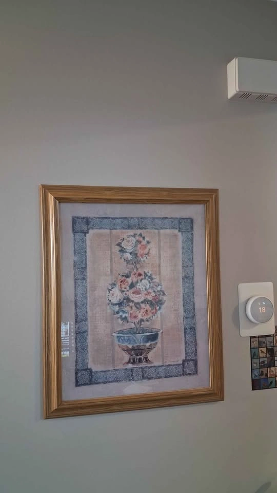 Framed Floral Still Life Art Print - photo 2