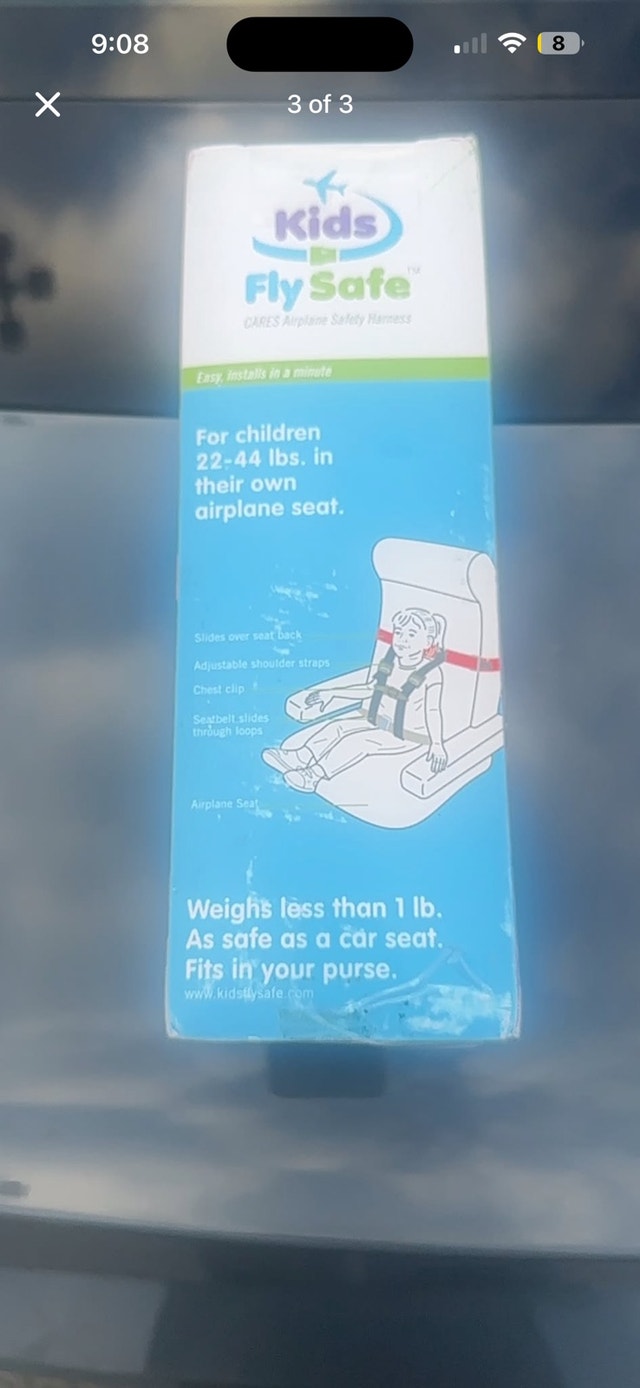 Kids Fly Safe CARES Safety Harness - photo 3